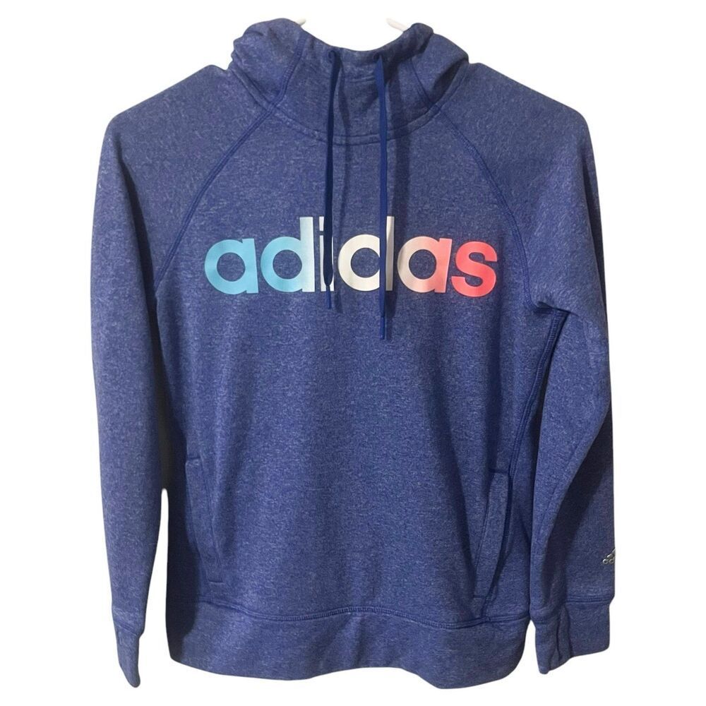Adidas Climawarm High Neck Hoodie with thumbholes